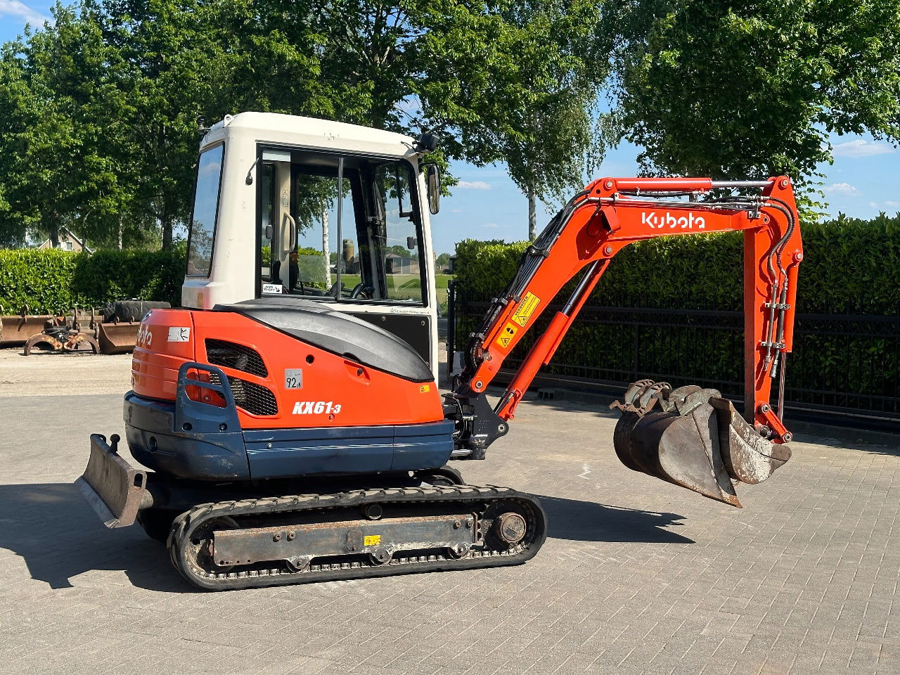Miniexcavadora Kubota KX61-3: foto 7