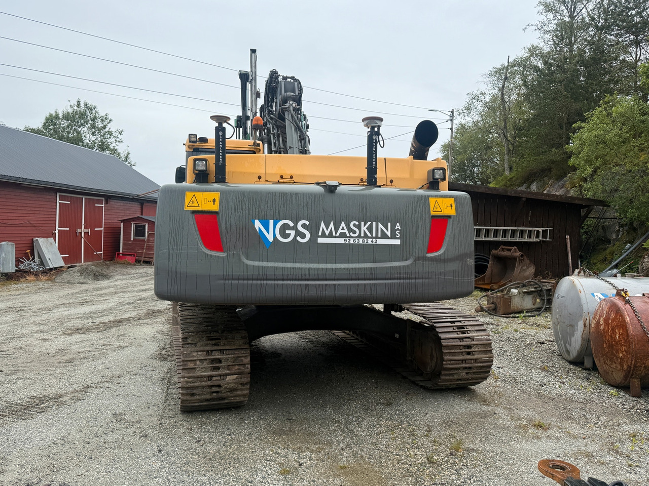 Volvo EC250DL med Montabert tårn - Excavadora de cadenas: foto 5 Volvo EC250DL med Montabert tårn - Excavadora de cadenas: foto 5