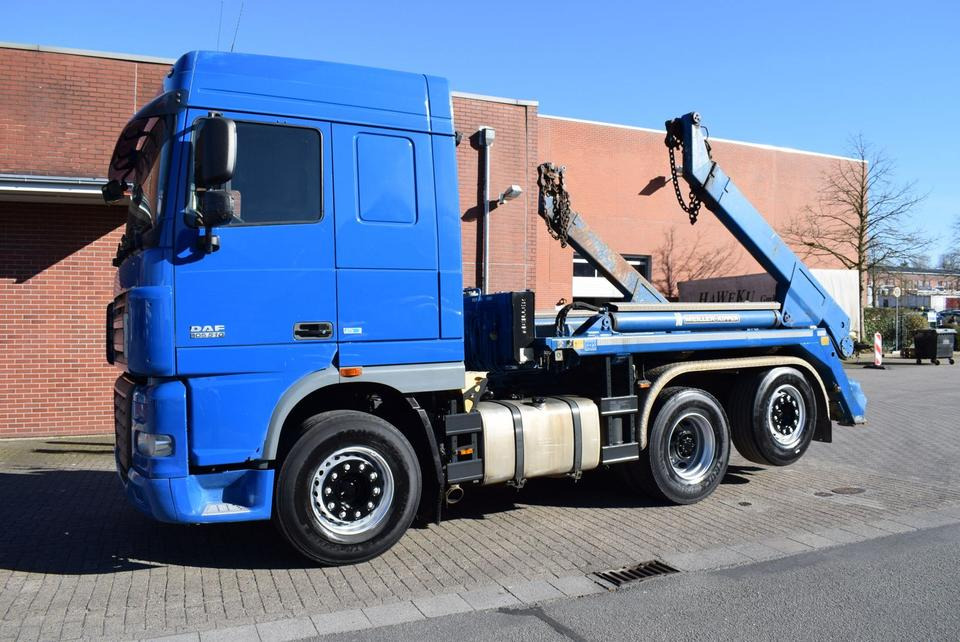 DAF XF 510 Meiller Kipper 6X2 EURO5 Fernbedienung - Camión portacontenedor de cadenas: foto 2 DAF XF 510 Meiller Kipper 6X2 EURO5 Fernbedienung - Camión portacontenedor de cadenas: foto 2