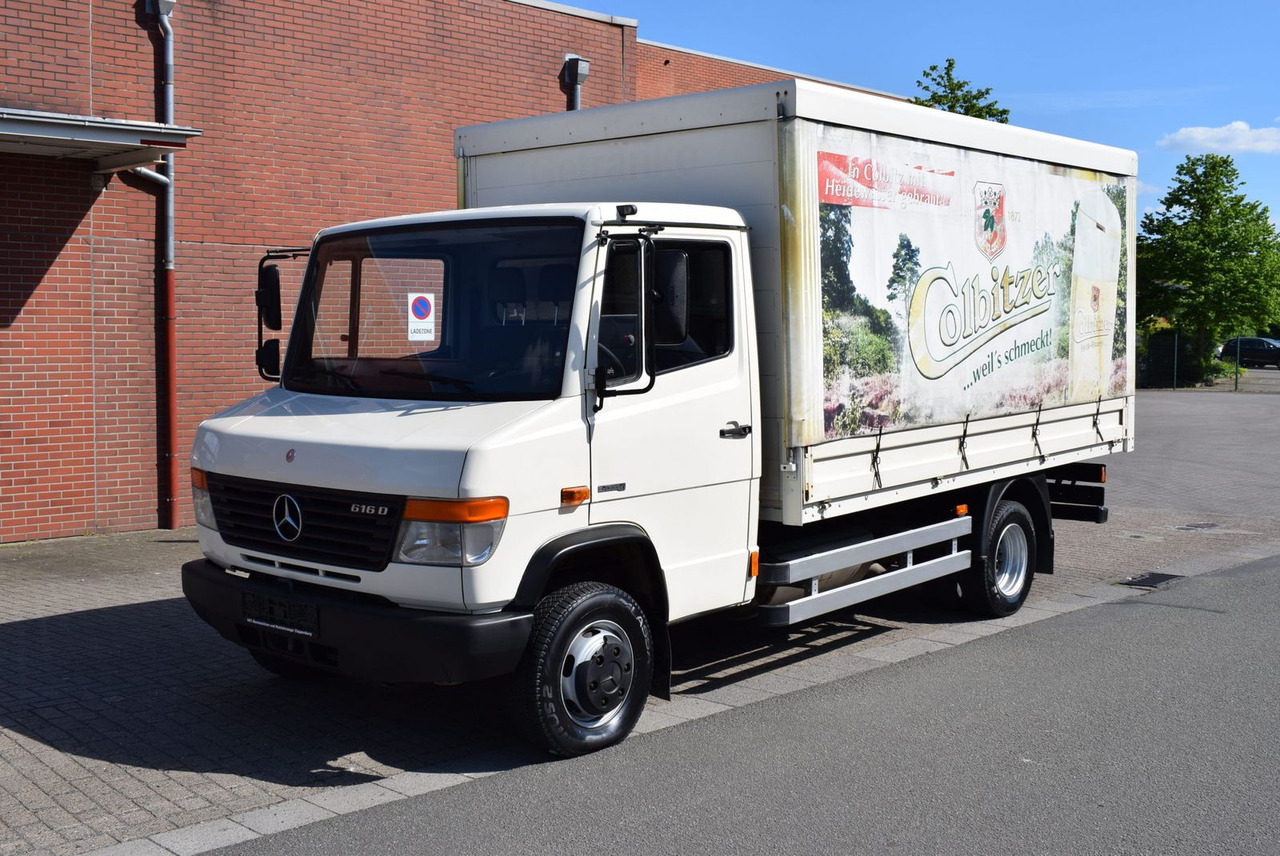 Mercedes-Benz Vario Vario 616 D GetränkeNutzlast 2450KG - Furgoneta con lona: foto 2 Mercedes-Benz Vario Vario 616 D GetränkeNutzlast 2450KG - Furgoneta con lona: foto 2