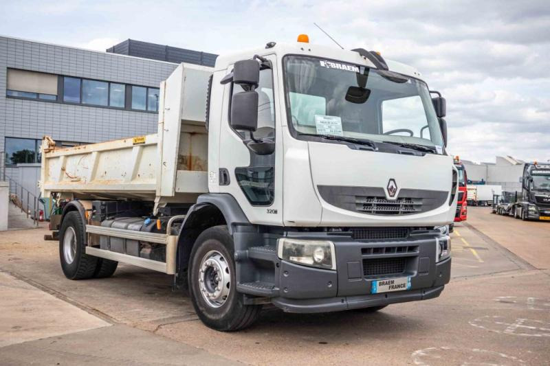 Camión volquete Renault PREMIUM 320DXI+BIBENNE+REMORQUANT: foto 6
