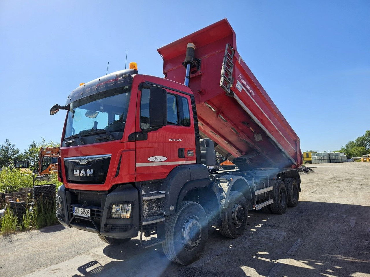 MAN TGS 41.480 8x8 - Tipper - Camión volquete: foto 3 MAN TGS 41.480 8x8 - Tipper - Camión volquete: foto 3