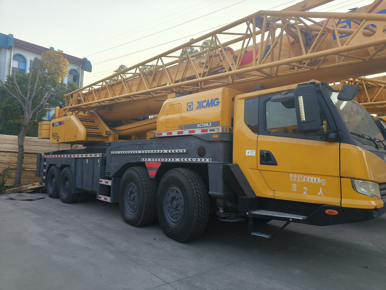 XCMG XCT80 used crane - Autogrúa: foto 3 XCMG XCT80 used crane - Autogrúa: foto 3