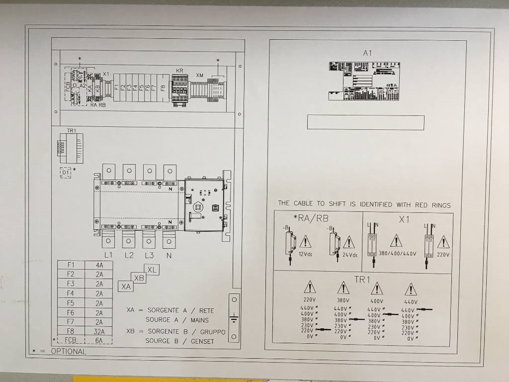 Equipo de construcción nuevo ATS Panel 630A - Max 435 kVA - DPX-27508: foto 7