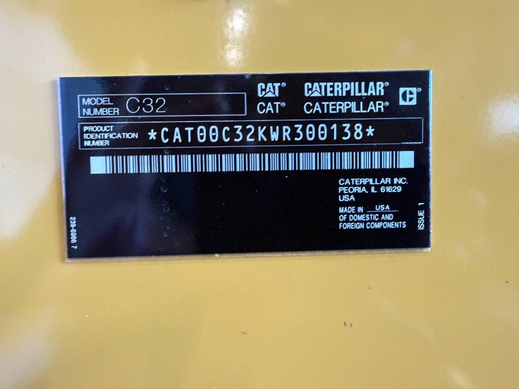 Generador industriale nuevo CAT C32 - 1.250 kVA Open Generator - DPX-18108: foto 17
