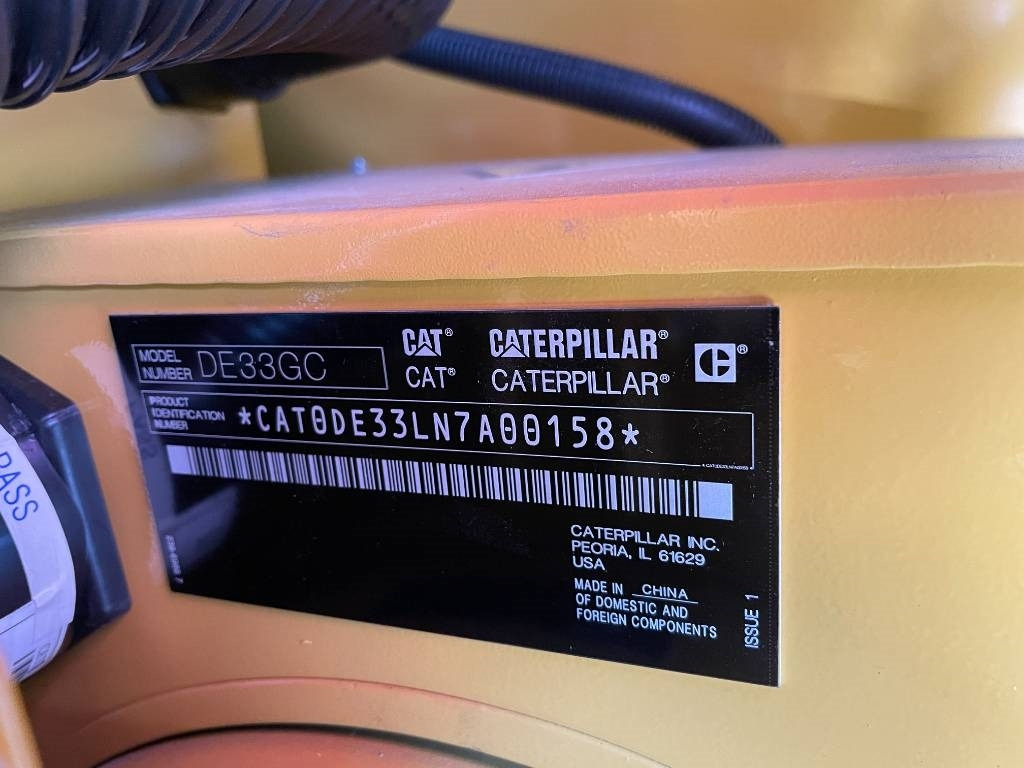 Generador industriale nuevo CAT DE33GC - 33 kVA Stand-by Generator Set - DPX-18204: foto 20