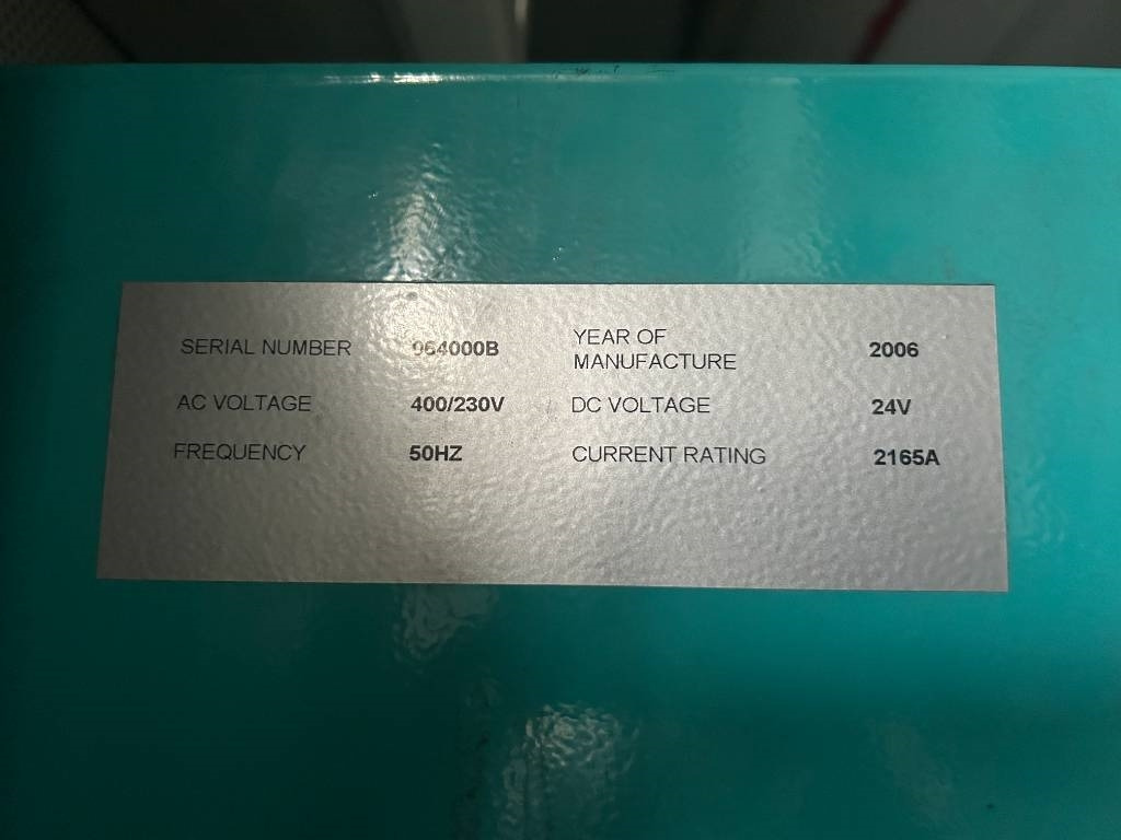 Leasing de Cummins C1675D5A - 1.675 kVA Generator - DPX-12626 Cummins C1675D5A - 1.675 kVA Generator - DPX-12626: foto 24 Leasing de Cummins C1675D5A - 1.675 kVA Generator - DPX-12626 Cummins C1675D5A - 1.675 kVA Generator - DPX-12626: foto 24