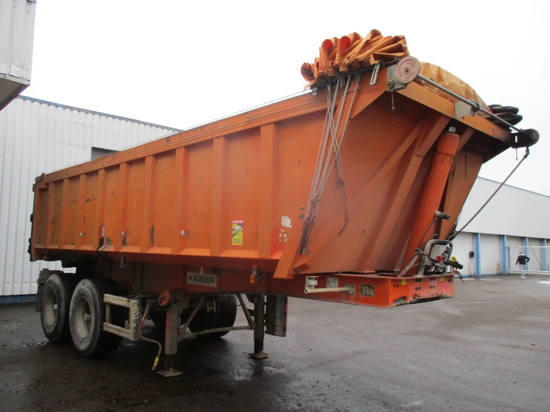 Kaiser 2 axle , steel tipper trailer , spring suspension , drum brakes - Semirremolque volquete: foto 4 Kaiser 2 axle , steel tipper trailer , spring suspension , drum brakes - Semirremolque volquete: foto 4
