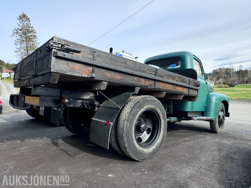 1952 Ford F4 - Planbil - V8 Flathead motor - Veteran lastebil - Camión caja abierta: foto 4 1952 Ford F4 - Planbil - V8 Flathead motor - Veteran lastebil - Camión caja abierta: foto 4