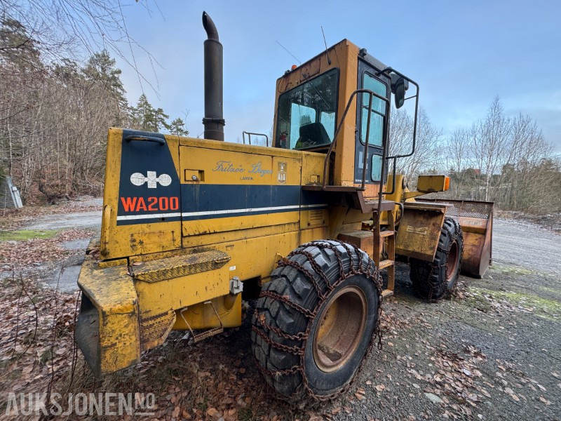 1980 Komatsu WA200 Hjullaster - Cargadora de ruedas: foto 4 1980 Komatsu WA200 Hjullaster - Cargadora de ruedas: foto 4