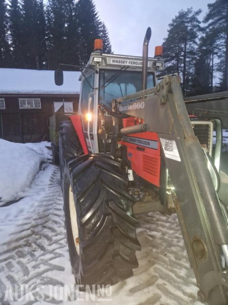 1993 Massey Ferguson 3085 Ettermontert turbo LED-lys Dynashift - Tractor: foto 3 1993 Massey Ferguson 3085 Ettermontert turbo LED-lys Dynashift - Tractor: foto 3