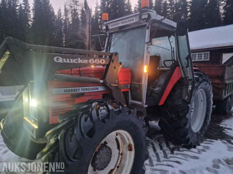 1993 Massey Ferguson 3085 Ettermontert turbo LED-lys Dynashift - Tractor: foto 1 1993 Massey Ferguson 3085 Ettermontert turbo LED-lys Dynashift - Tractor: foto 1