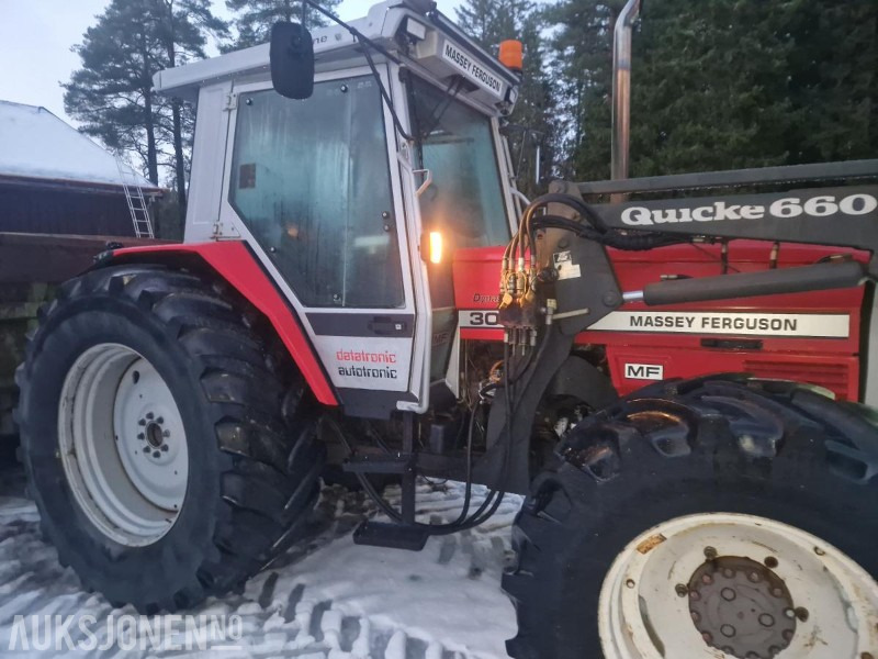1993 Massey Ferguson 3085 Ettermontert turbo LED-lys Dynashift - Tractor: foto 4 1993 Massey Ferguson 3085 Ettermontert turbo LED-lys Dynashift - Tractor: foto 4