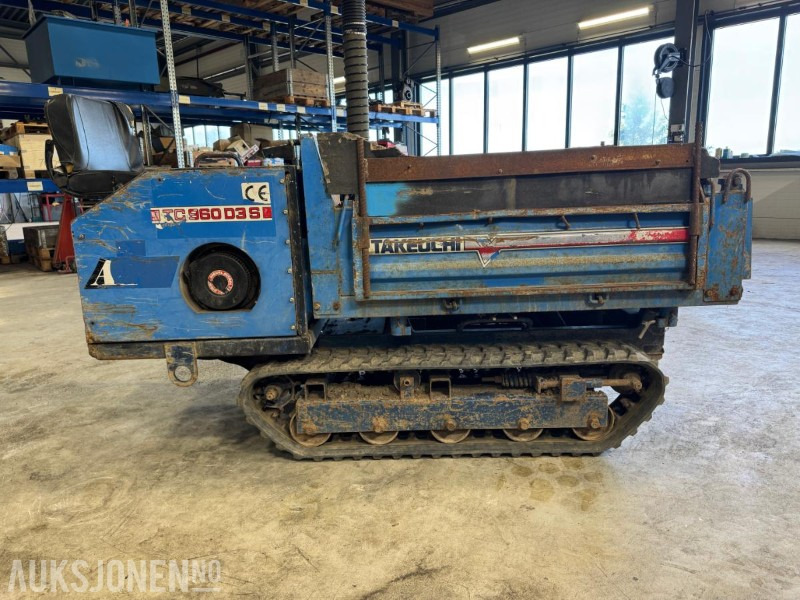 1998 Takeuchi TC960D3S beltedumper - Dúmper: foto 1 1998 Takeuchi TC960D3S beltedumper - Dúmper: foto 1