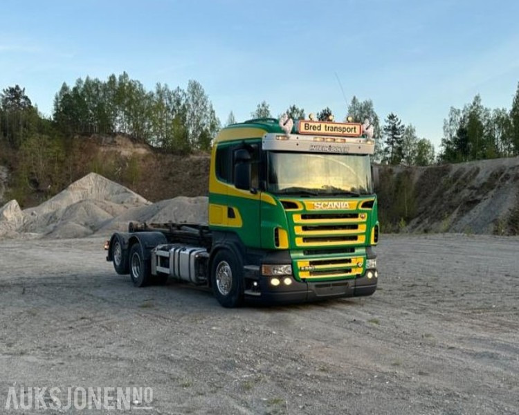 2005 Scania R-serie R580 Palfinger krok Helluft Reparasjonsobjekt - Camión multibasculante: foto 3 2005 Scania R-serie R580 Palfinger krok Helluft Reparasjonsobjekt - Camión multibasculante: foto 3