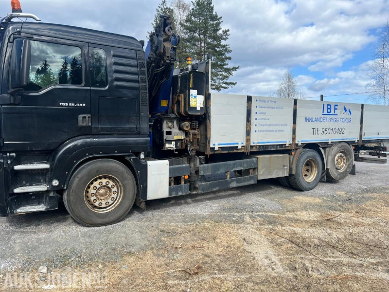 2010 MAN TGS 26.440 KRANBIL PM 22SP KRAN MED FJERNKONTROLL - Camión grúa: foto 5 2010 MAN TGS 26.440 KRANBIL PM 22SP KRAN MED FJERNKONTROLL - Camión grúa: foto 5