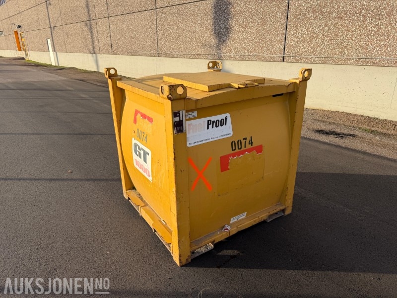 Equipo de construcción 2011 Fuel Proof 1000L dieseltank m/ kran og koblinger: foto 1