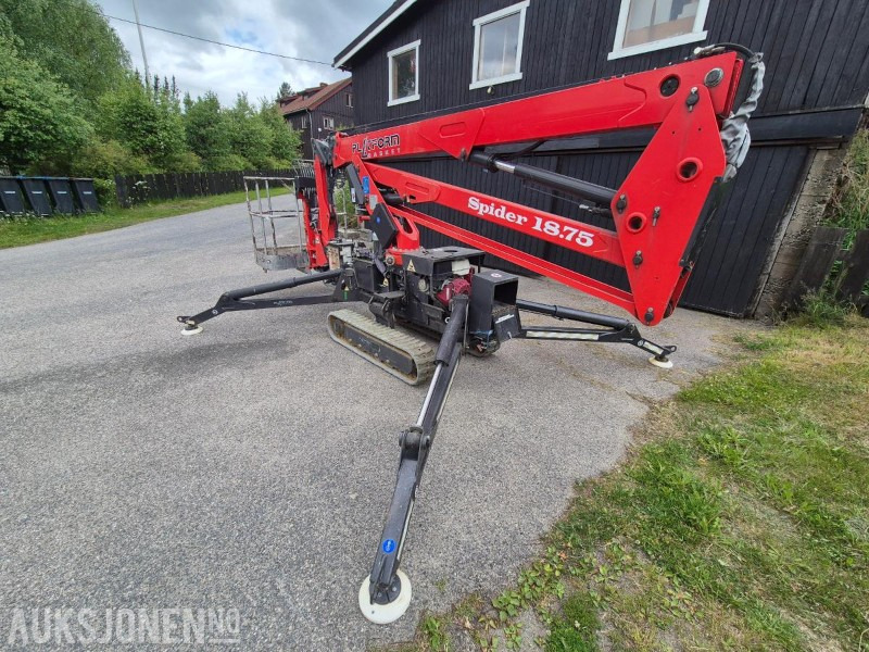 2011 Platform Basket Spider 18.75 beltedrevet teleskoplift 18 m arbeidshøyde - Plataforma elevadora: foto 3 2011 Platform Basket Spider 18.75 beltedrevet teleskoplift 18 m arbeidshøyde - Plataforma elevadora: foto 3