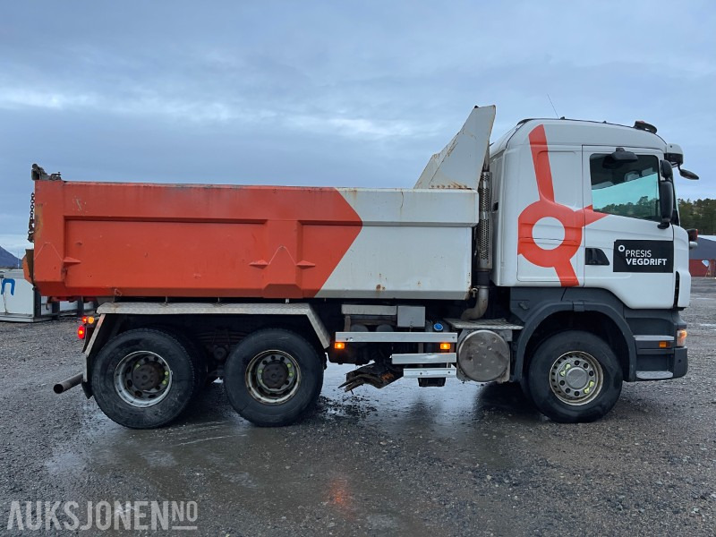 Camión volquete 2011 Scania R560 6X4 Brøyterigget Tippbil, Eu godkjent til 28.05.2026: foto 9