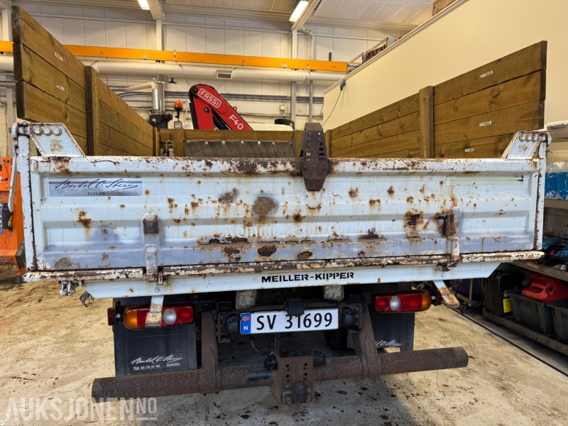 Camión grúa 2012 Fuso Canter kranbil med plan: foto 9 Camión grúa 2012 Fuso Canter kranbil med plan: foto 9