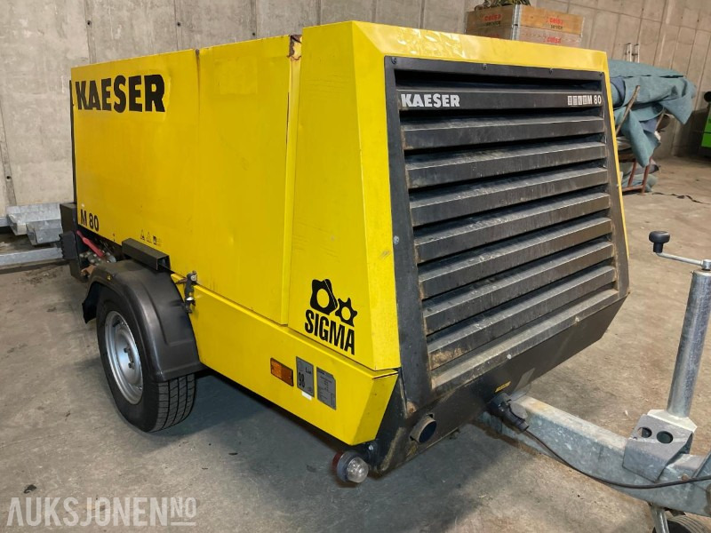 2012 Kaeser M 80 Tilhenger kompressor - Equipo de construcción: foto 5 2012 Kaeser M 80 Tilhenger kompressor - Equipo de construcción: foto 5