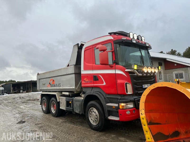 2012 Scania R 730 6x4 - Brøyterigget tippbil - Camión volquete: foto 2 2012 Scania R 730 6x4 - Brøyterigget tippbil - Camión volquete: foto 2