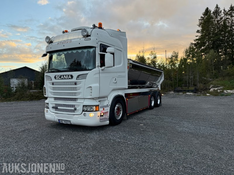 2013 Scania R560 6X2 Euro5T Singel asfaltbil - Camión volquete: foto 1 2013 Scania R560 6X2 Euro5T Singel asfaltbil - Camión volquete: foto 1