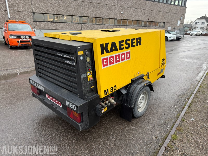 2014 KAESER M80 transportabel kompressor 8,0 m3 - Equipo de construcción: foto 5 2014 KAESER M80 transportabel kompressor 8,0 m3 - Equipo de construcción: foto 5