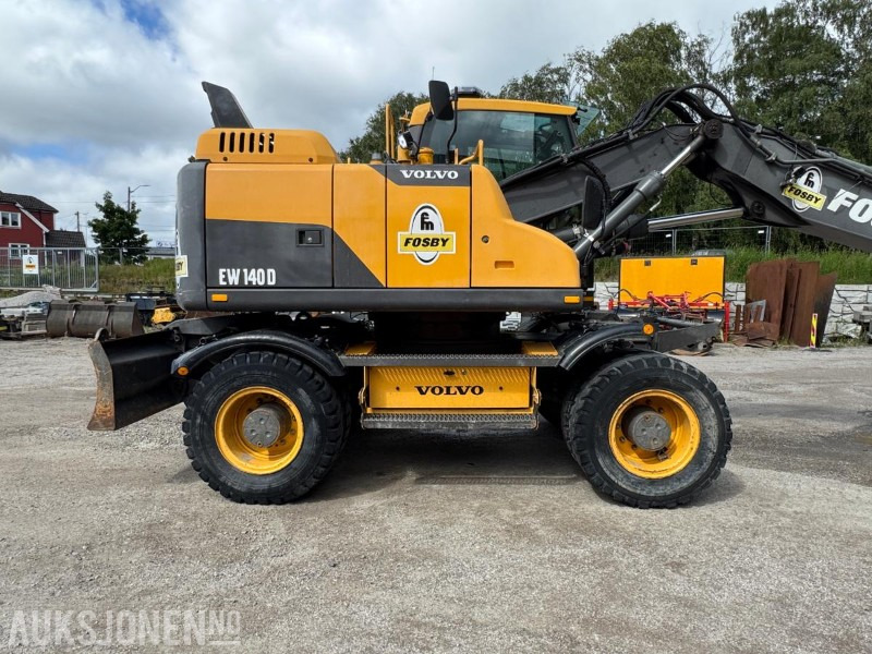 2014 Volvo EW140D hjulgraver m/ Rototilt R4, S60-feste - Excavadora: foto 2 2014 Volvo EW140D hjulgraver m/ Rototilt R4, S60-feste - Excavadora: foto 2
