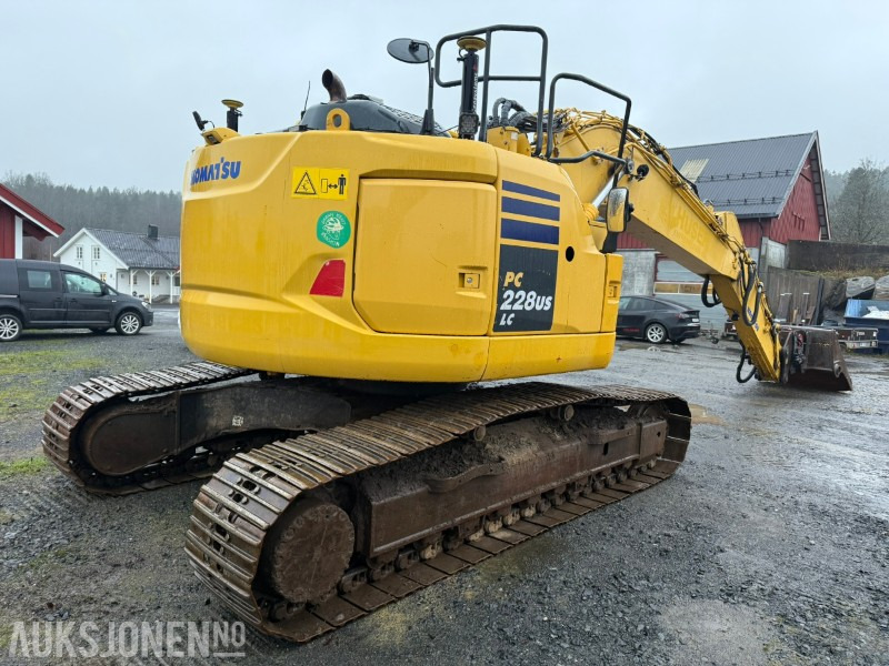 2015 Komatsu PC228USLC-10 / Tiltrotator / Leica GPS / Sentralsmøring / S70 - Excavadora: foto 5 2015 Komatsu PC228USLC-10 / Tiltrotator / Leica GPS / Sentralsmøring / S70 - Excavadora: foto 5