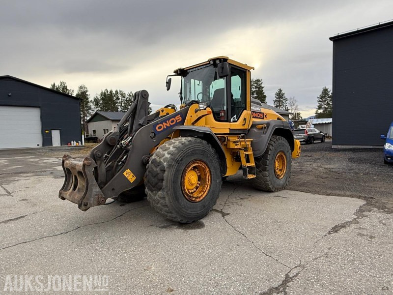 2015 Volvo L110H Hjullaster - Skuff - Rigget for Reptail - 5022T - Cargadora de ruedas: foto 1 2015 Volvo L110H Hjullaster - Skuff - Rigget for Reptail - 5022T - Cargadora de ruedas: foto 1