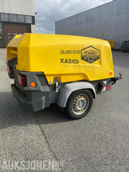2016 Atlas Copco XAS 68KD luftkompressor - 1367 timer. - Perforadora: foto 1 2016 Atlas Copco XAS 68KD luftkompressor - 1367 timer. - Perforadora: foto 1