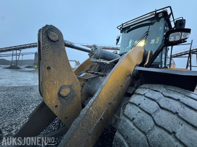Cargadora de ruedas 2016 Cat 962M, AGGREGATE HANDLER, HJULLASTER, SENTRALSMØRING, FULL SERVICEHISTORIKK, PAYLOAD CONTROL, 17134T: foto 16