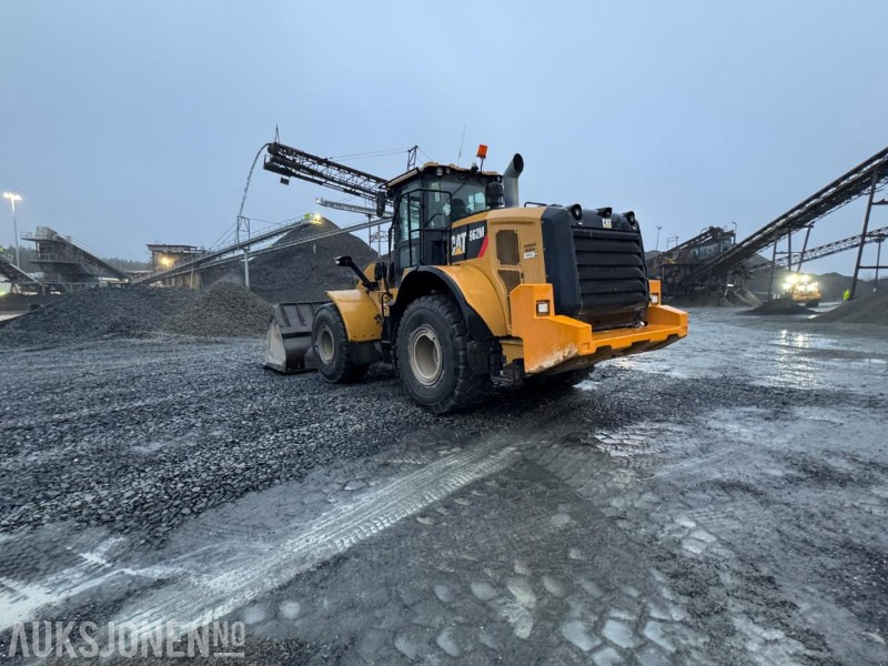 Cargadora de ruedas 2016 Cat 962M, AGGREGATE HANDLER, HJULLASTER, SENTRALSMØRING, FULL SERVICEHISTORIKK, PAYLOAD CONTROL, 17134T: foto 6