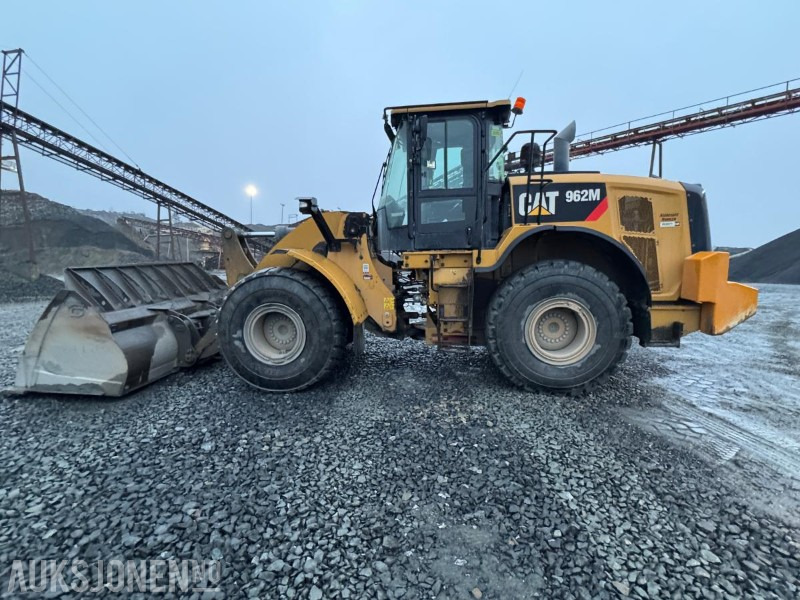Cargadora de ruedas 2016 Cat 962M, AGGREGATE HANDLER, HJULLASTER, SENTRALSMØRING, FULL SERVICEHISTORIKK, PAYLOAD CONTROL, 17134T: foto 7