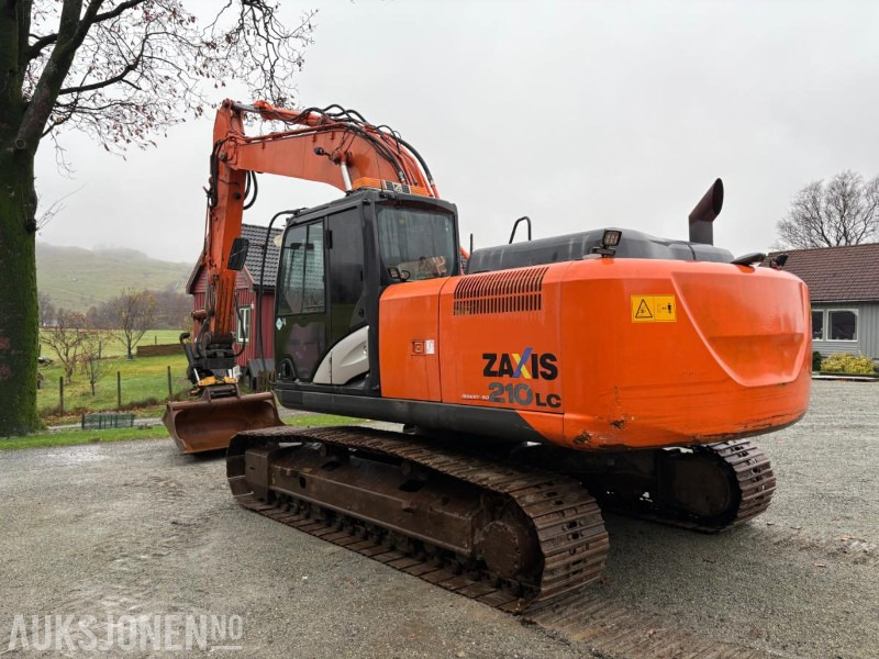 2016 Hitachi ZX210LC-5B med Engcon tiltrotator, planeringsskuffe og Gjerstad graveskuff - Excavadora: foto 5 2016 Hitachi ZX210LC-5B med Engcon tiltrotator, planeringsskuffe og Gjerstad graveskuff - Excavadora: foto 5