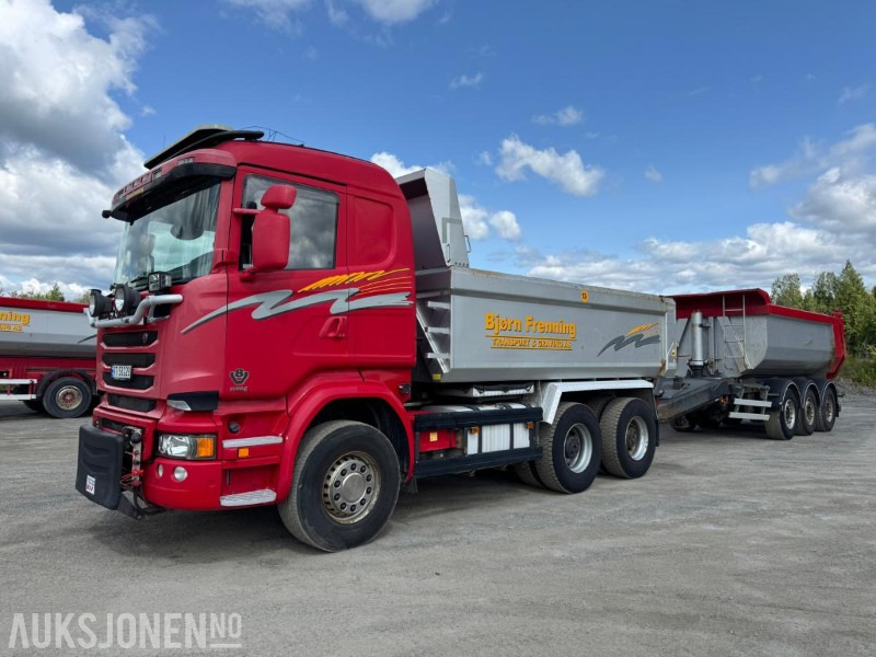 2016 Scania R580 godt utstyrt tippbil. BRØYTERIGGET, EURO 6, 6X4 - Camión volquete: foto 1 2016 Scania R580 godt utstyrt tippbil. BRØYTERIGGET, EURO 6, 6X4 - Camión volquete: foto 1