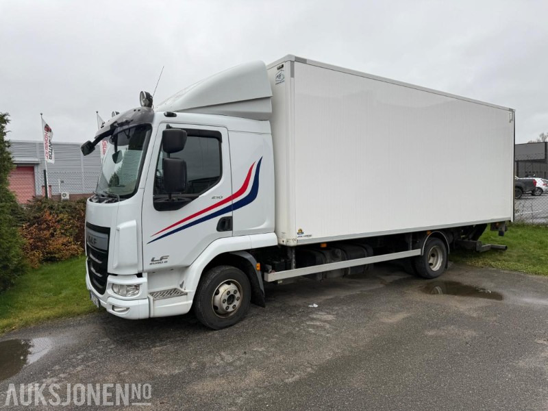 2017 DAF LF 2010 FA SKAPBIL 16 PALLER SERVICEHISTORIKK. - Camión caja cerrada: foto 1 2017 DAF LF 2010 FA SKAPBIL 16 PALLER SERVICEHISTORIKK. - Camión caja cerrada: foto 1