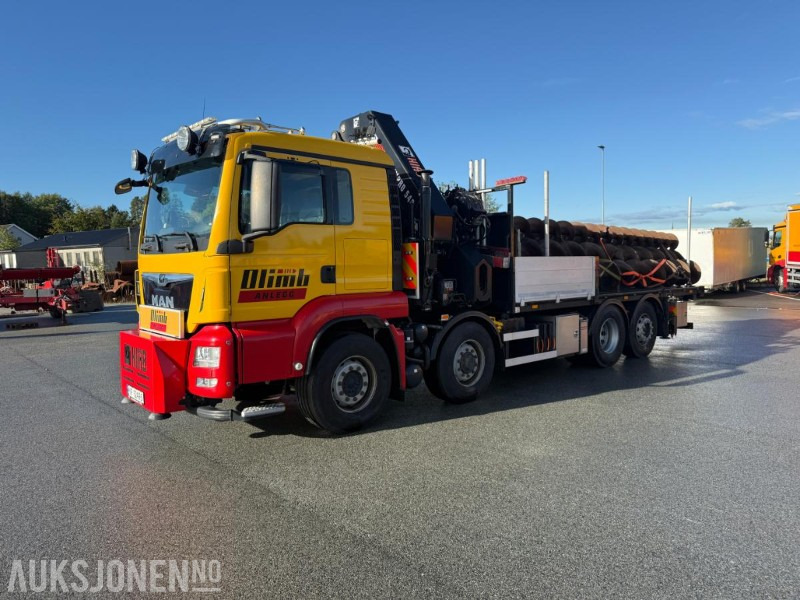 2017 MAN TGS 35.500 KRANBIL M/HIAB X-HIPRO 548 KRAN 8X4 HYDRODRIVE SERVICEHISTORIKK LAV KM. - Camión grúa: foto 3 2017 MAN TGS 35.500 KRANBIL M/HIAB X-HIPRO 548 KRAN 8X4 HYDRODRIVE SERVICEHISTORIKK LAV KM. - Camión grúa: foto 3