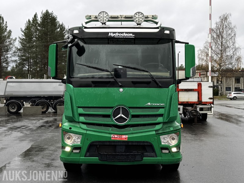 2017 MERCEDES-BENZ ACTROS 2546 6X2 KROKBIL JOAB EURO6 RETARDER VBG KAMERA LUFTFJÆRING - Camión multibasculante: foto 2 2017 MERCEDES-BENZ ACTROS 2546 6X2 KROKBIL JOAB EURO6 RETARDER VBG KAMERA LUFTFJÆRING - Camión multibasculante: foto 2