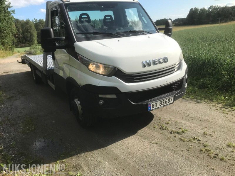 2018 Iveco Daily, Planbil, Hengerfeste, Webasto - Camión caja abierta: foto 5 2018 Iveco Daily, Planbil, Hengerfeste, Webasto - Camión caja abierta: foto 5