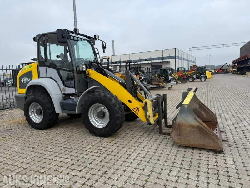 2018 Kramer 5055W HJULLASTER SERVICEHISTORIKK PALLEGAFLER SKUFF. - Cargadora de ruedas: foto 2 2018 Kramer 5055W HJULLASTER SERVICEHISTORIKK PALLEGAFLER SKUFF. - Cargadora de ruedas: foto 2