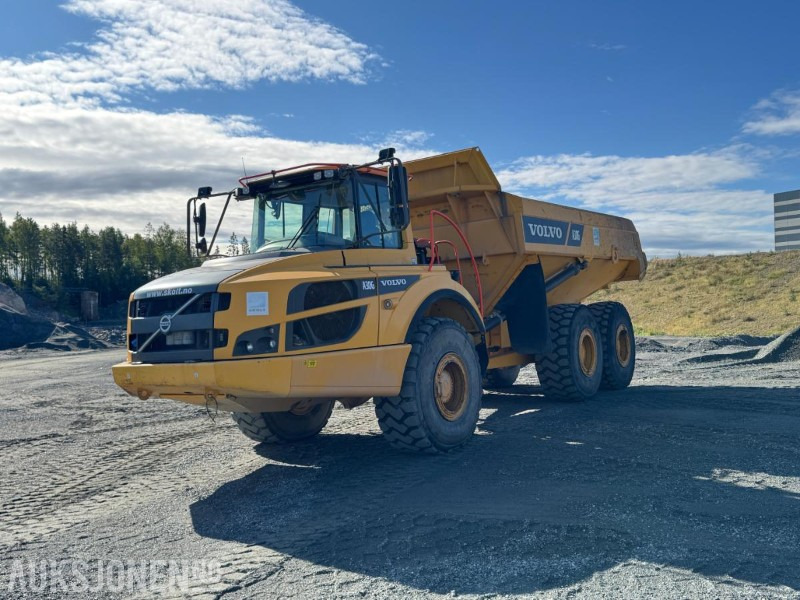 2018 VOLVO A30G DUMPER, FULL SERVICEHISTORIKK, SENTRALSMØRING,6150T - Dúmper: foto 1 2018 VOLVO A30G DUMPER, FULL SERVICEHISTORIKK, SENTRALSMØRING,6150T - Dúmper: foto 1