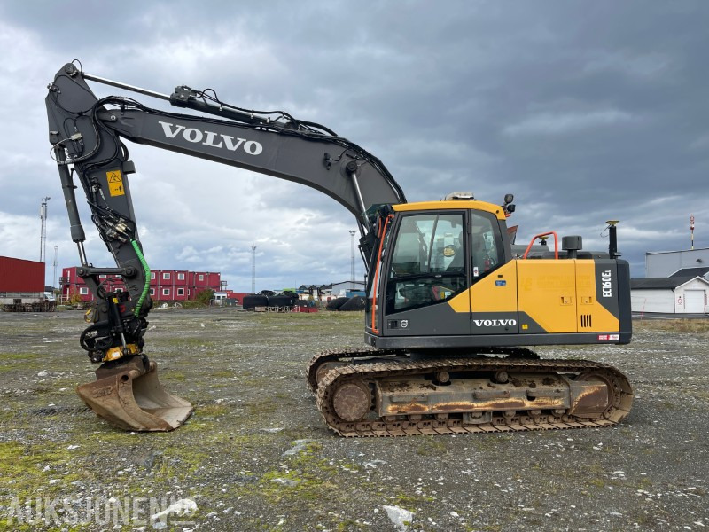 2018 Volvo EC 160 EL Gravemaskin med Engcon tiltrotator, Leica GPS, Sentralsmøring, Hk S60, 5327 timer - Excavadora: foto 2 2018 Volvo EC 160 EL Gravemaskin med Engcon tiltrotator, Leica GPS, Sentralsmøring, Hk S60, 5327 timer - Excavadora: foto 2