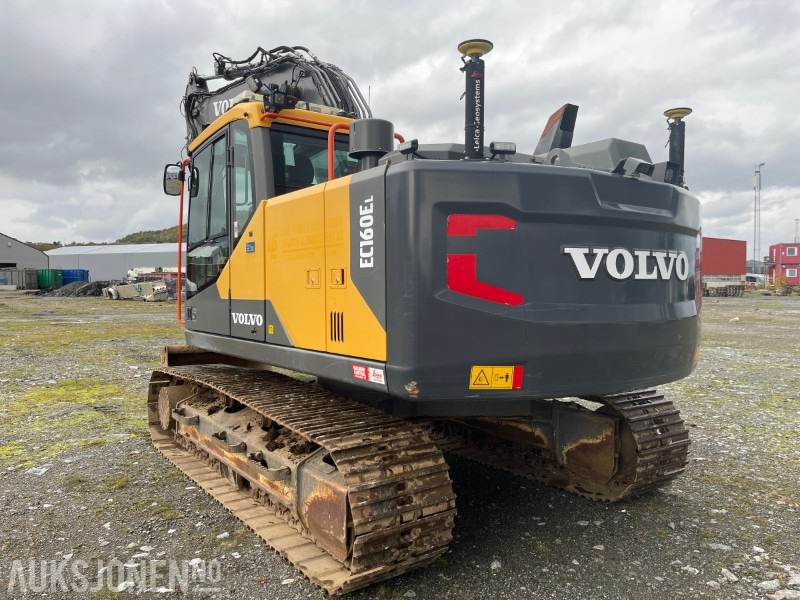 2018 Volvo EC 160 EL Gravemaskin med Engcon tiltrotator, Leica GPS, Sentralsmøring, Hk S60, 5327 timer - Excavadora: foto 4 2018 Volvo EC 160 EL Gravemaskin med Engcon tiltrotator, Leica GPS, Sentralsmøring, Hk S60, 5327 timer - Excavadora: foto 4