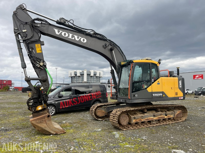 2018 Volvo EC 160 EL Gravemaskin med Engcon tiltrotator, Leica GPS, Sentralsmøring, Hk S60, 5327 timer - Excavadora: foto 1 2018 Volvo EC 160 EL Gravemaskin med Engcon tiltrotator, Leica GPS, Sentralsmøring, Hk S60, 5327 timer - Excavadora: foto 1