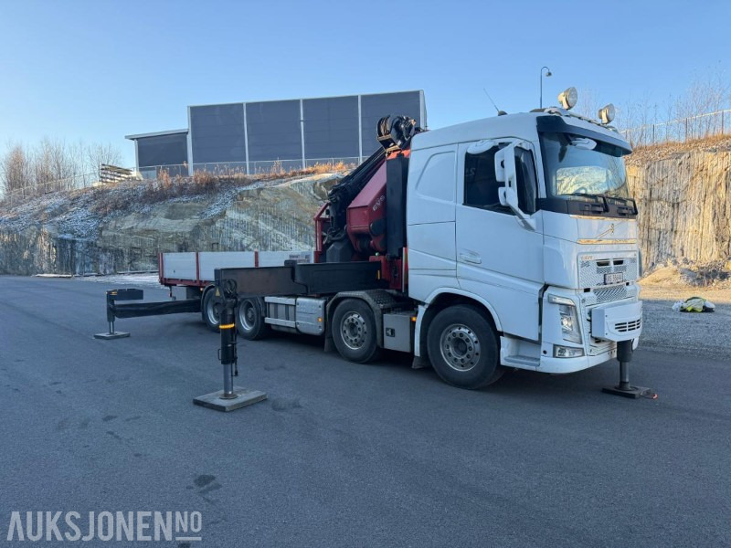 2018 Volvo FH540 KRANBIL HMF8520 KRAN M/JIBB EURO 6 SERVICEHISTORIKK 551HK. - Camión grúa: foto 2 2018 Volvo FH540 KRANBIL HMF8520 KRAN M/JIBB EURO 6 SERVICEHISTORIKK 551HK. - Camión grúa: foto 2