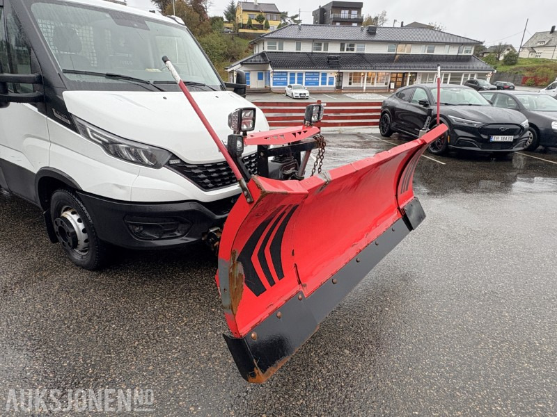 Camión caja abierta 2019 Iveco Daily planbil m/ Hilltip IceStriker og Western Wide-Out brøyteplog - EU godkjent til 04.11.2026: foto 6