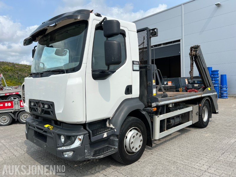 2019 Renault D16 4x2 Containerbil med Joab Multilift TL8D - Camión portacontenedore/ Intercambiable: foto 1 2019 Renault D16 4x2 Containerbil med Joab Multilift TL8D - Camión portacontenedore/ Intercambiable: foto 1