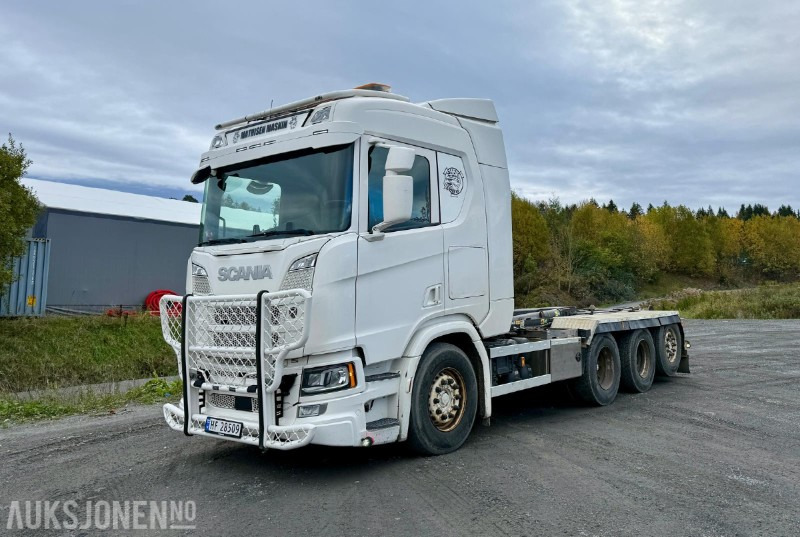 2019 Scania R500 tridem (8X4) KROKBIL - Joab L24 krok - Ny EU-godkjenning - Camión multibasculante: foto 1 2019 Scania R500 tridem (8X4) KROKBIL - Joab L24 krok - Ny EU-godkjenning - Camión multibasculante: foto 1